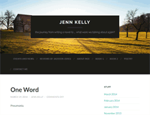 Tablet Screenshot of jennkelly.com